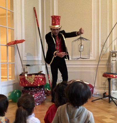 Magicien enfants à domicile